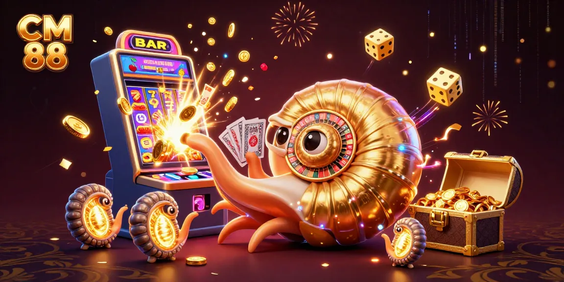 Experience thrilling gameplay at CM 88 with unique casino elements and vibrant characters.