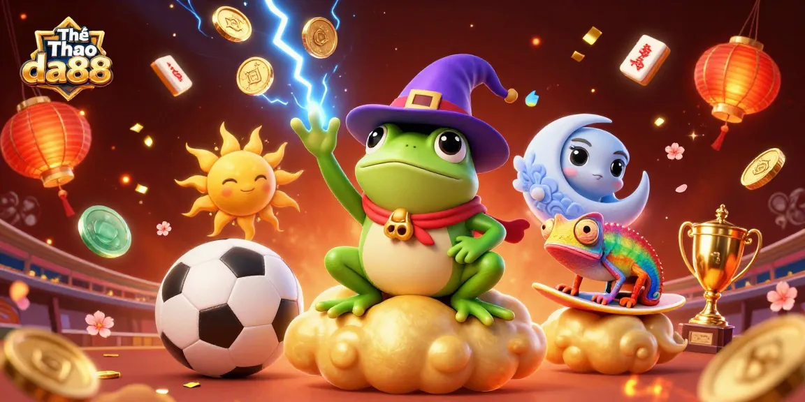 Engage with Thể Thao da88 through thrilling sports betting action in a vibrant digital scene.