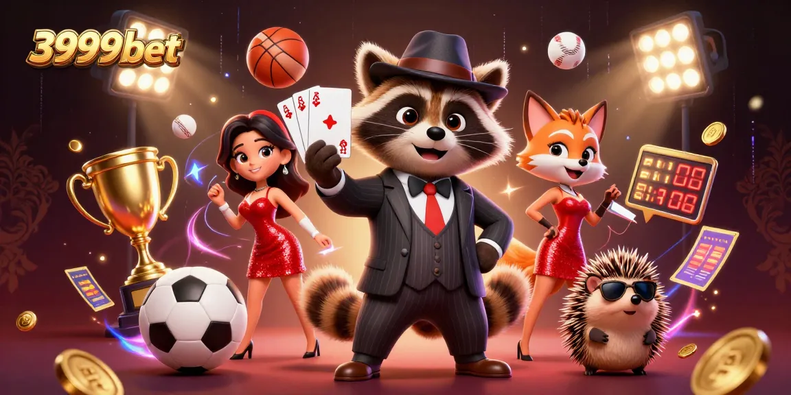 Experience thrilling gaming at 3999bet with vibrant 3D characters and dynamic sports elements.