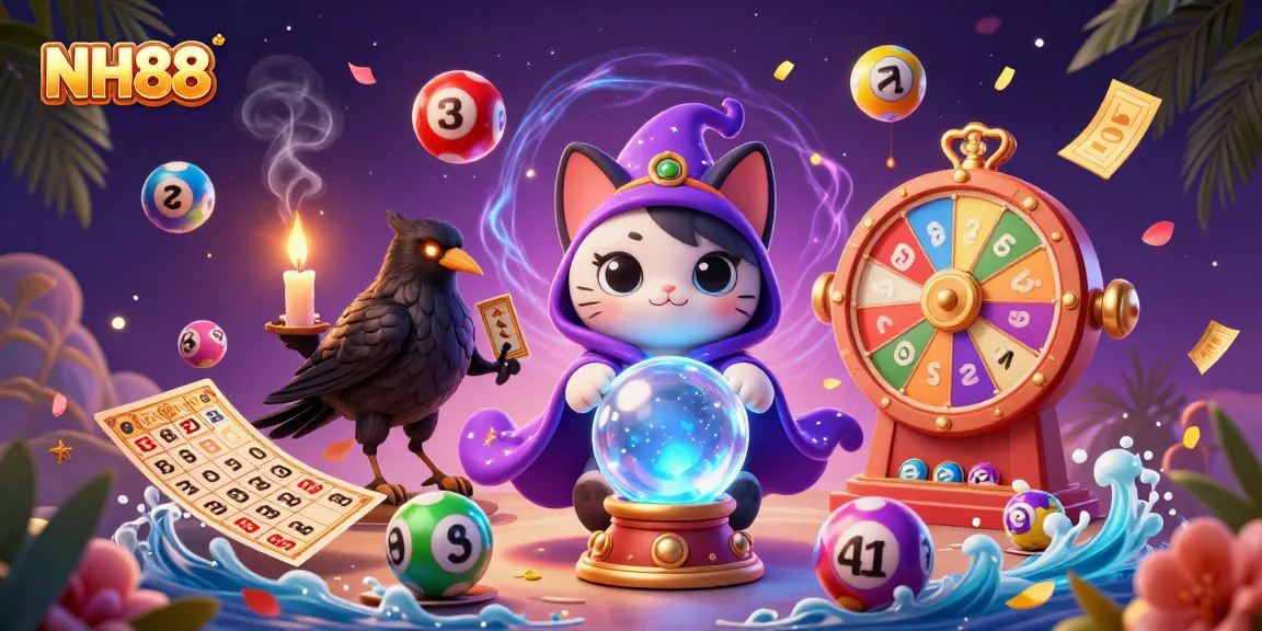 Experience the excitement of NH88 with vivid lottery elements and engaging characters.