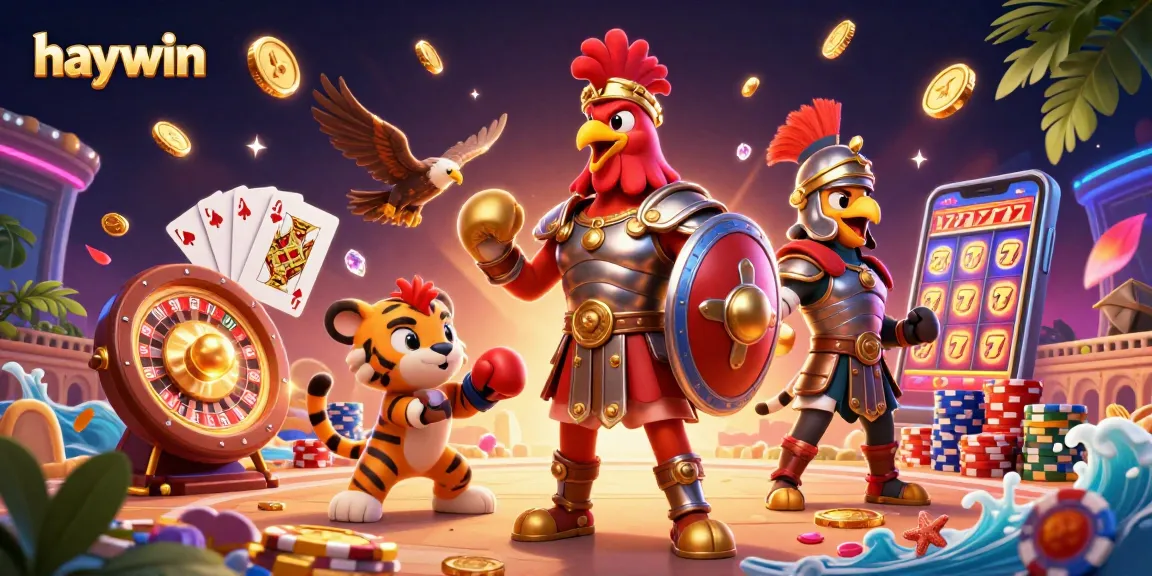Experience thrilling gameplay at haywin, featuring dynamic casino elements and vibrant visuals.