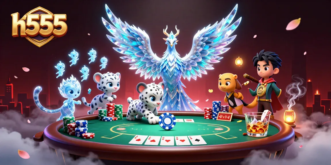 Experience thrilling gameplay on h555 with vibrant casino elements and immersive characters