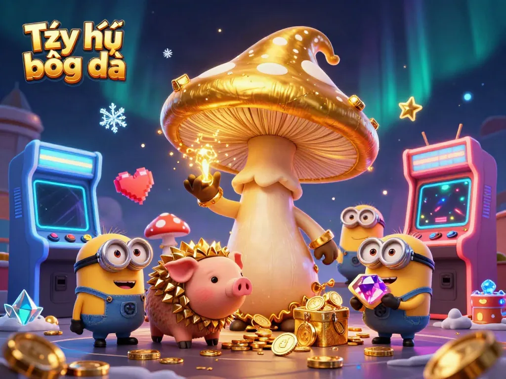 Experience Tỷ lệ bóng đá with magical wizard and treasures in a vibrant casino-themed world.