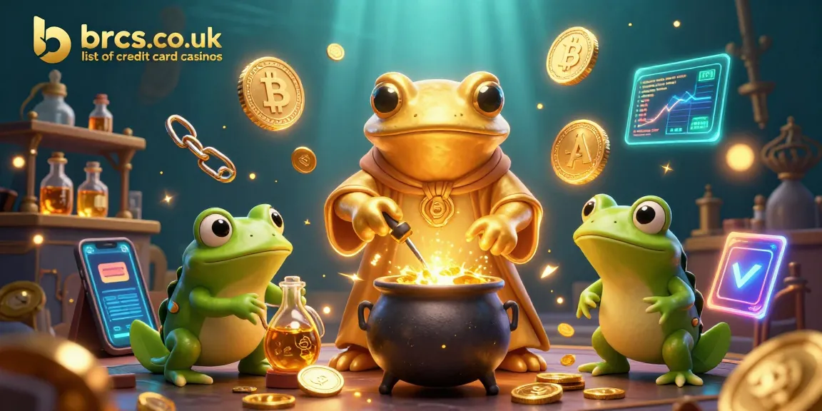 Experience the enchanting brcs.co.uk list of credit card casinos amid a golden alchemy adventure.
