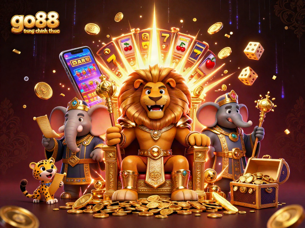 Play exciting games at go88 trang chu chinh thuc with vibrant casino elements