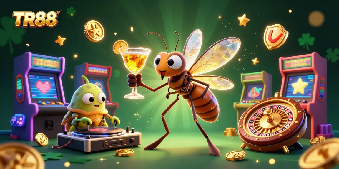 Experience TR88's vibrant gaming world with unique characters and thrilling casino elements.