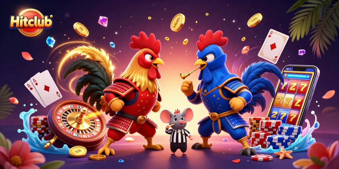 Hitclub offers an engaging gaming experience with exciting roosters and casino elements.