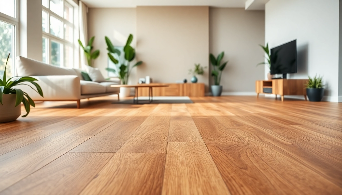 Transform your space with waterproof lvp flooring in a modern living room setting highlighting its elegant texture.
