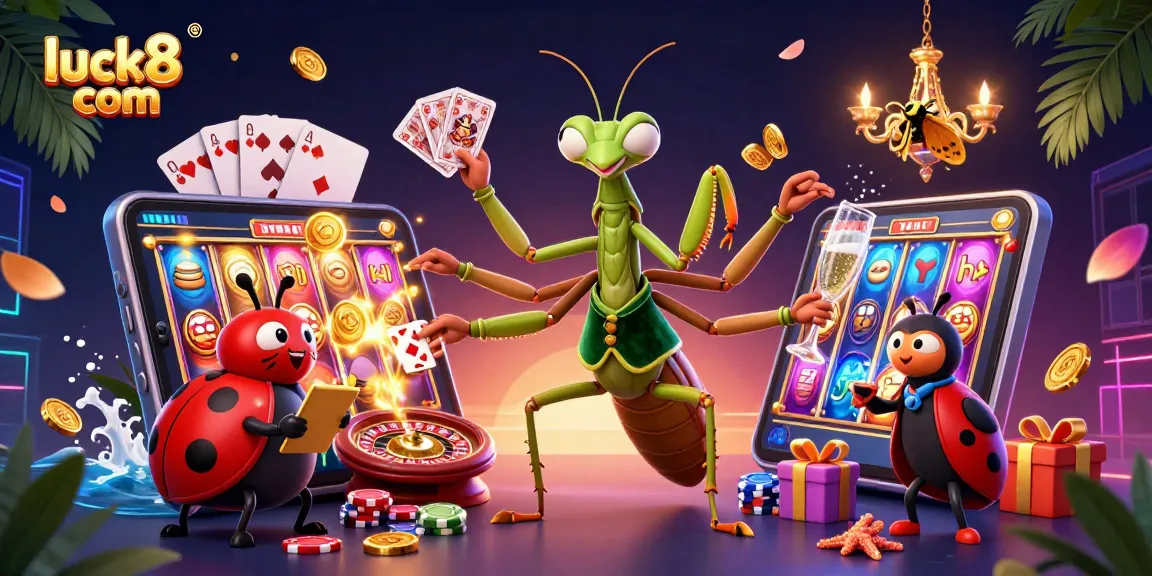 Experience winning with luck8 com through engaging casino elements and vibrant characters.